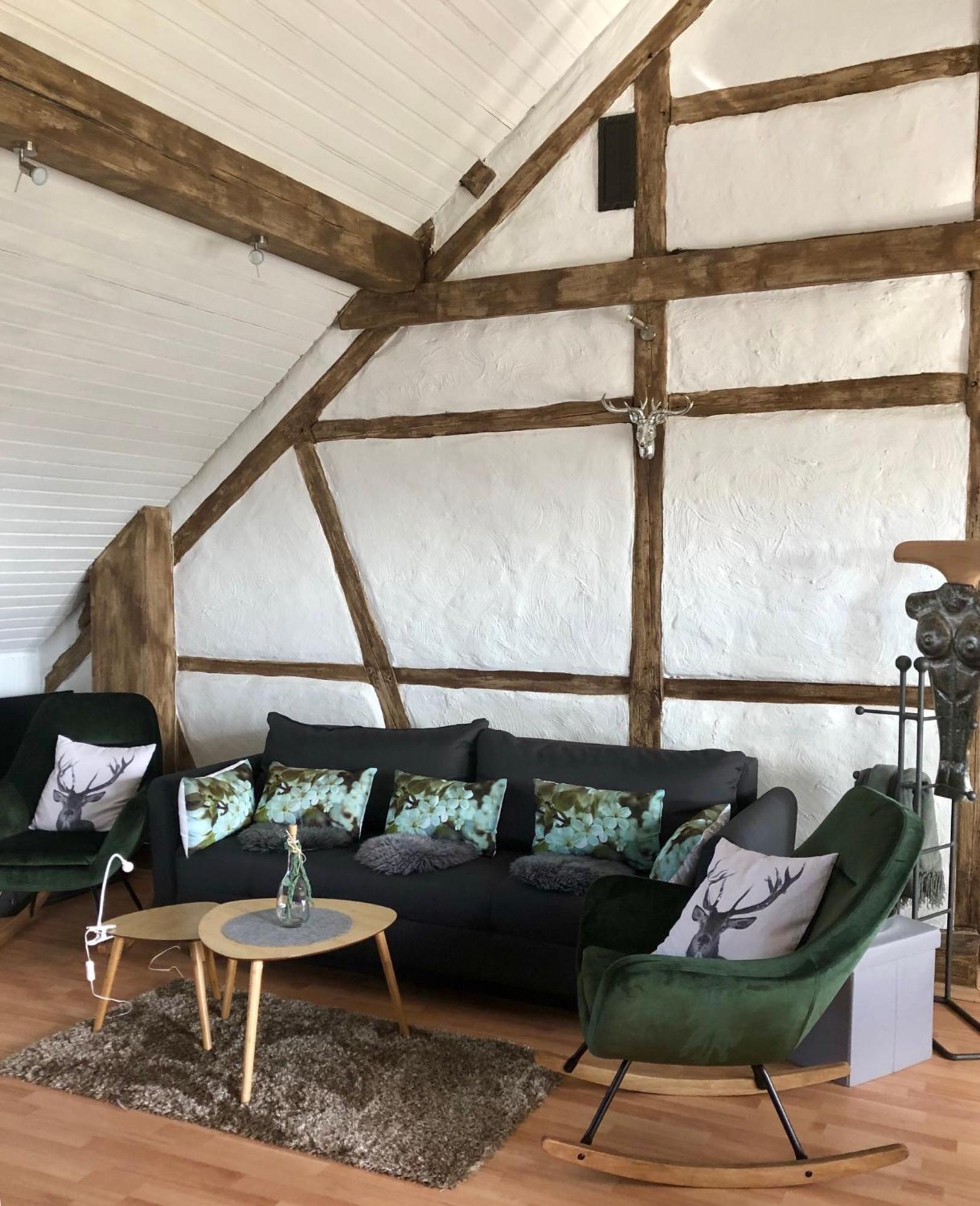Hof Vierzehnender Im Hohen Venn - 70Qm Fachwerk-Studio - Grosses Wohn-Schlafzimmer Mit Dachterrasse Und Kaminofen - Separate Kueche - Perfekt Fuer Paare - Monschau - Eifel - Hunde Willkommen - Islandpferde Экстерьер фото